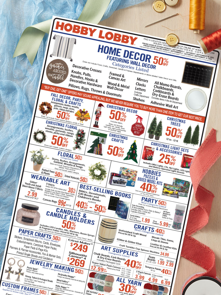 Official Hobby Lobby on Twitter "Save on your favorite seasonal items