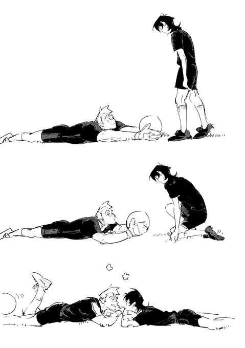 凯伊老师ks小说<Fever Pitch>的桥段!!两人都是足球队长😆🐰 