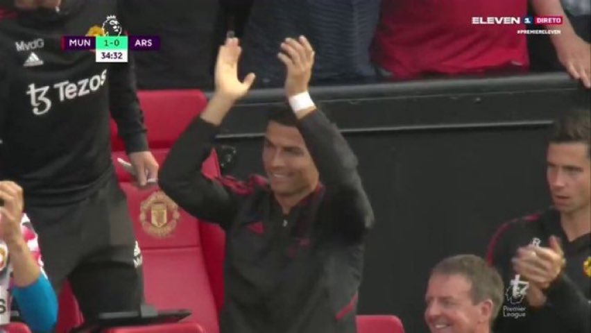 This is why we call him the Goat 🐐 Ronaldo