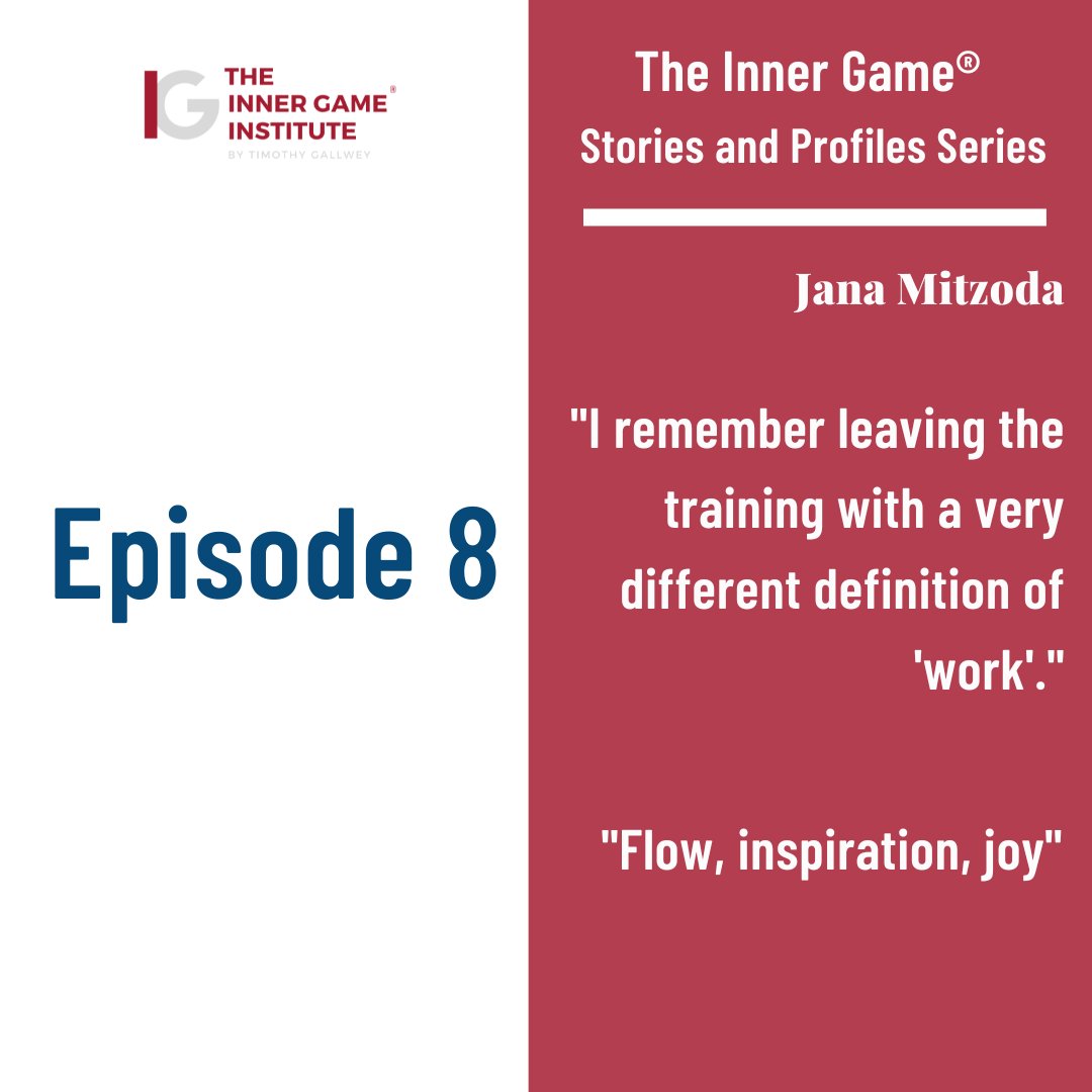 Episode 8: Jana Mitzoda
bit.ly/episode8-jana
#dreamcoaching #surflife #meditation #golfcoaching #holeinone #theinnergame #mentaltraining #highperformance #performancetraining #champion #mentaltoughness #resilience #wellbeing #performancecoach
<a href="/the_innergame/">Tim Gallwey</a> <a href="/inner_institute/">The Inner Game Institute</a>