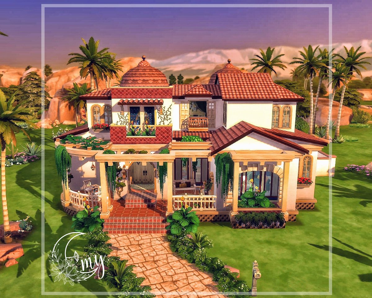 Emy_Builds's tweet photo. Hey all! 
This recent build is inspired by my recent trip to Spain. On the gallery ready for download. @TheSims @TheSimCommunity #ShowUsYourBuilds #TheSims #TheSims4 #PS5 https://t.co/f5HdKN3ymV