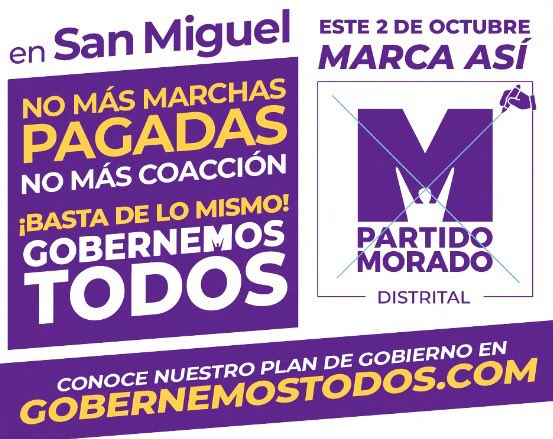 moises_acevedo's tweet photo. Un mototaxista me confesó que en su comité los obligan a colocar publicidad apoyando a un candidato. Si no lo hacen les ponen multa. Basta de coacción. En #SanMiguel #NoalContinuismo Devolveremos al vecino el poder de decidir su futuro con honestidad. #VotoMorado @neosolari https://t.co/o2YblZjbTD