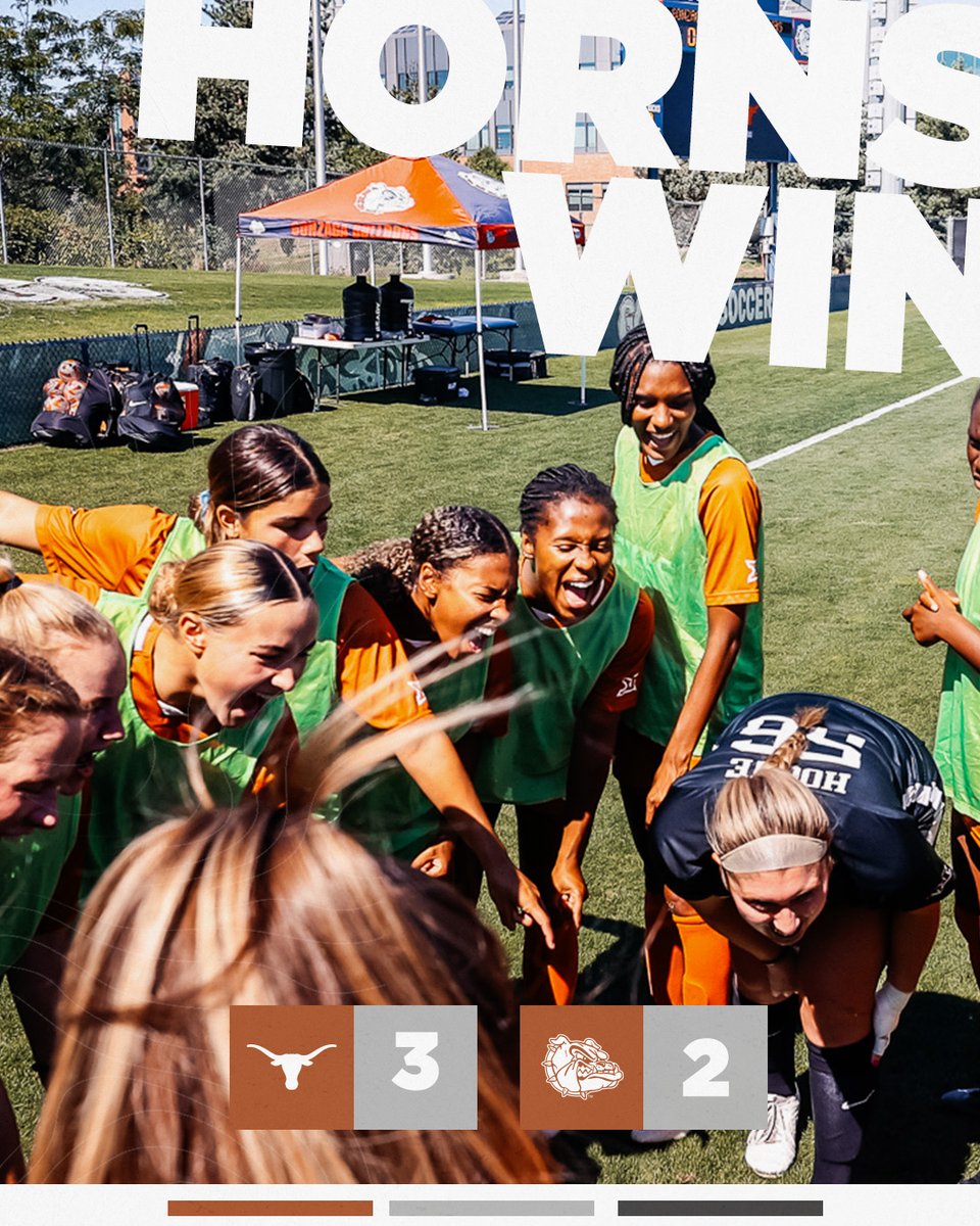 Brought the TEXAS FIGHT 🤘

FINAL | Texas 3 - Gonzaga 2