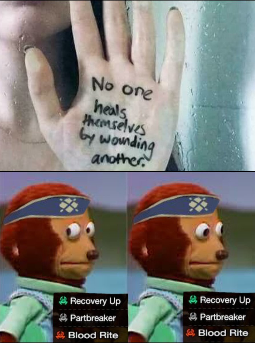 I will heal myself with the suffering of monsters.

#MonsterHunter
#MonsterHunterRiseSunbreak