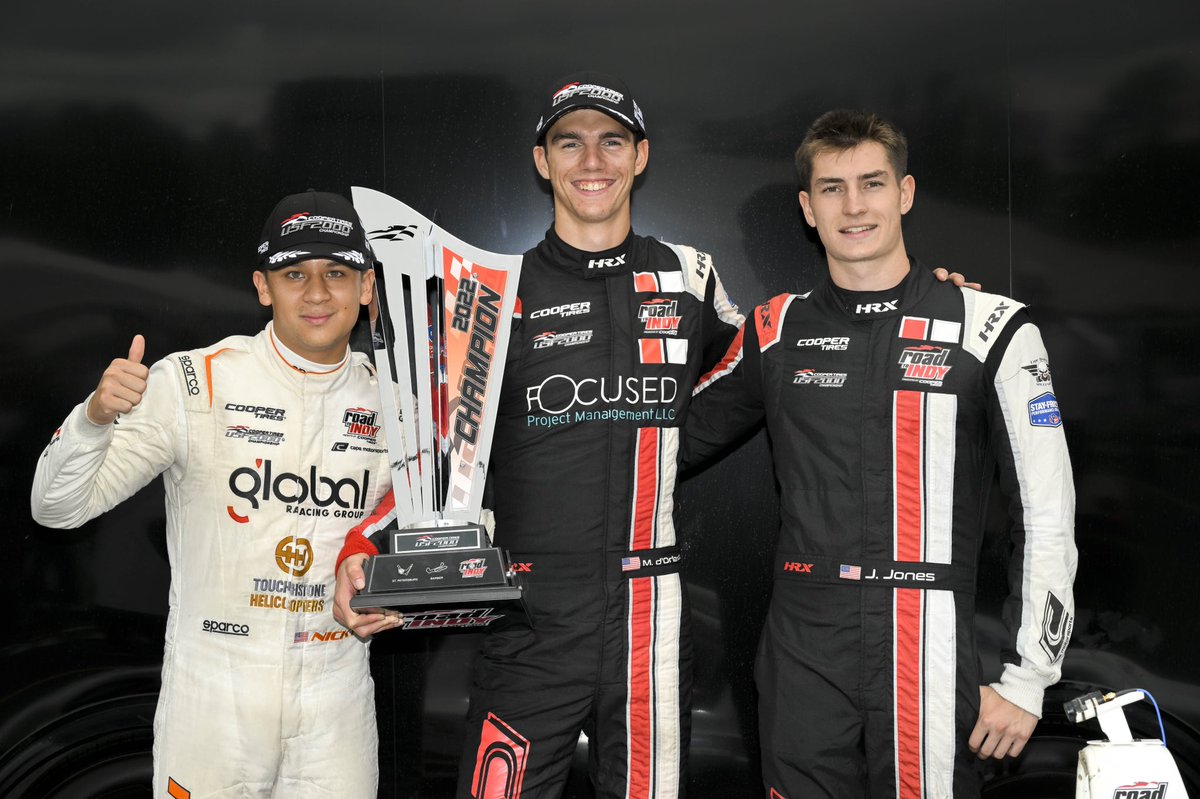 🏆💪“What an unbelievable way to end a championship!”

“We are so proud of all our drivers, and all our crew for the efforts they have put out this year.”

🏎 <a href="/CapeMotorsports/">Cape Motorsports</a> closes out USF 2000 run in major fashion: usf2000.com/news/champions…
