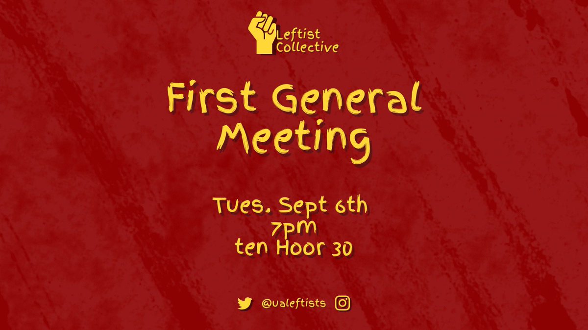 ualeftists's tweet photo. See you there :) https://t.co/JTTZbyYSbD