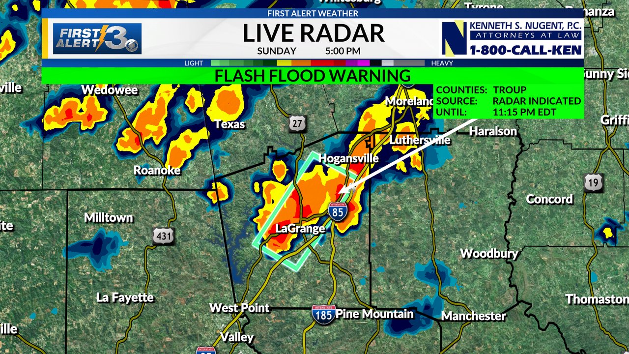 WRBL Weather on Twitter "The NWS has issued a Flash Flood Warning for