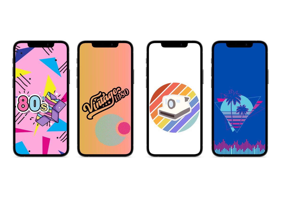 SetSceneDesigns's tweet photo. Why not take a step back in time with these retro 80s style phone wallpapers! ‘Stranger things’ have happened. Purchase before the end of September and receive 20% off with promo code SAVE20 https://t.co/MuOoRuksJK #80s #phonewallpaper #iphone #samsung #strangerthings #retrophone https://t.co/eHjkKYod67