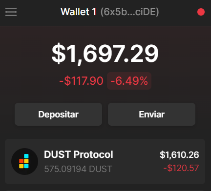 Hey <a href="/frankdegods/">Frank</a>  , taking advantage of what happened, I just uploaded more $DUST to my wallet, I hope you can consider it ♥ <a href="/y00tsNFT/">y00ts</a> <a href="/DeGodsNFT/">DeGods</a> <a href="/V1PS_NFTs/">V1PS</a>