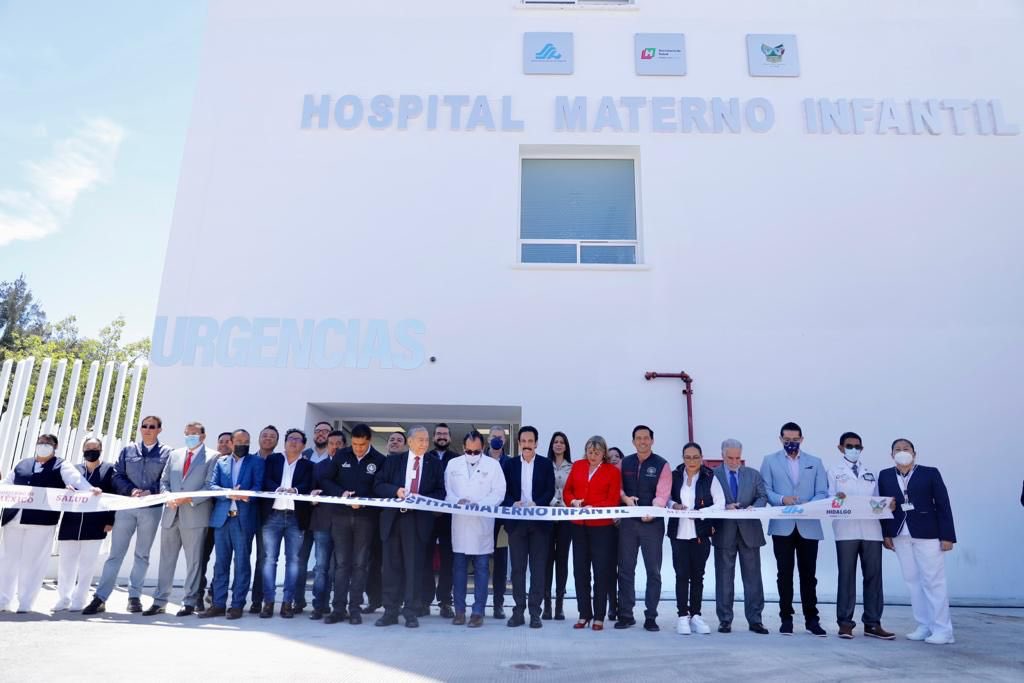 Puse en marcha el nuevo Hospital Materno Infantil de Pachuca 🏥, con una inversión total de casi 98 millones de pesos, tanto en obra física como equipamiento, que beneficiará a 60 mil hidalguenses. ¡Enhorabuena!