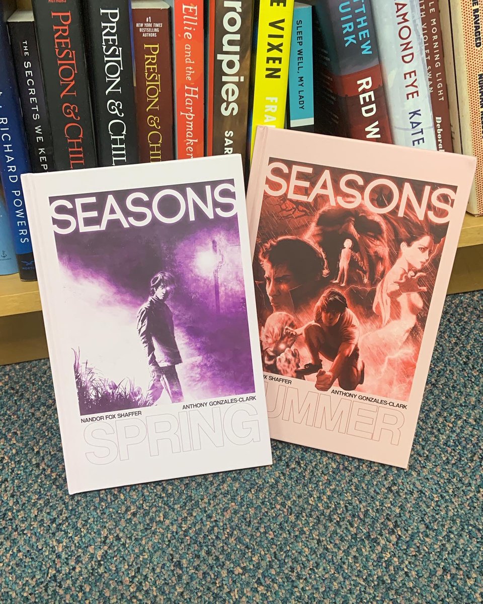 GidsterReviews's tweet photo. Everyone please go support Nandor and his next book! Also go ahead and read his SEASONS series, I just finished the first two books and they were amazing! You can pick them up at Downtown Book and Toy. @nandorfox  @AnthonyDGClark https://t.co/LSG6UhiOOk