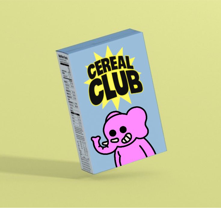 cerealclubnft's tweet photo. @3L3NFT Gm 🐘🥣 same as every day 😋 https://t.co/kH9y1rbEPp