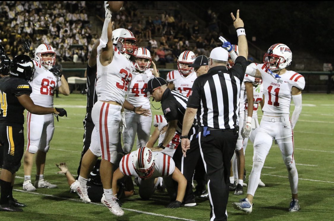 Week 1 down 1-0! #rollravens 
<a href="/Juanitafootball/">Juanita Football</a>