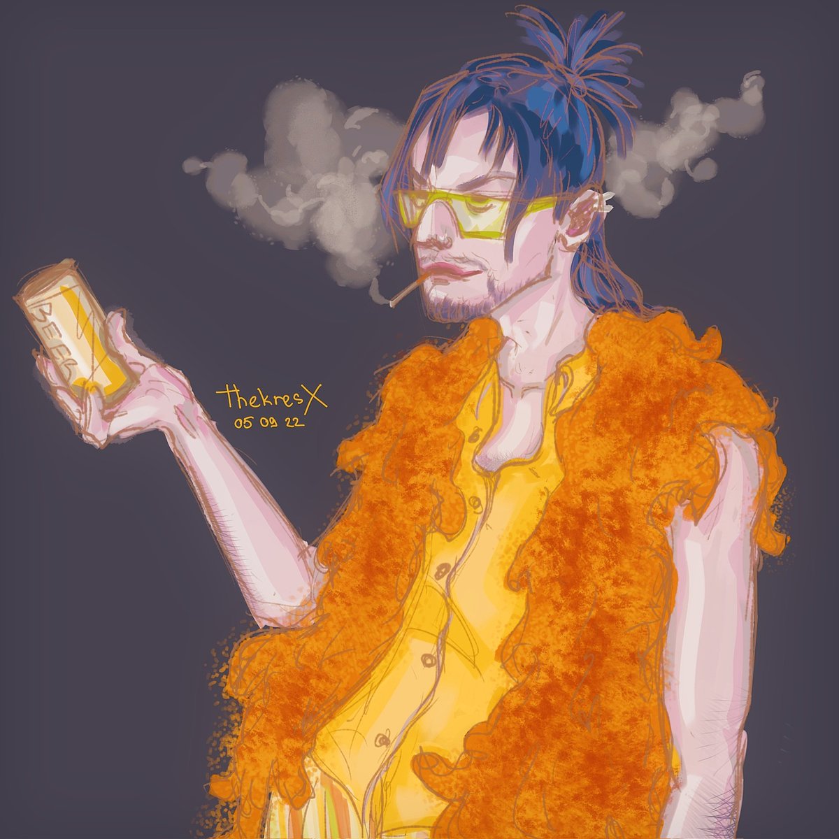 thekresx's tweet photo. 🚬 какой-то мужик

#арт #рисунок #коммишен #коммишка #дидж #диджитал #диджиталарт #скетч #художница #art #artist #artistontwittter #digitalart #digital #artistsupport https://t.co/DUWSbhT6EP