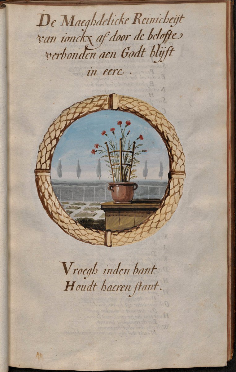 RadboudE's tweet photo. Een van de emblemen in een bijzonder boek dat de @Radboud_Uni heeft verworven met steun van het @Radboudfonds , @UBNijmegen en particuliere schenkers. We zijn trots op dit bijzondere boek. De komende dagen meer nieuws over deze nieuwe schat in de Nijmeegse Bijzondere Collecties. https://t.co/FYOA3ORusI