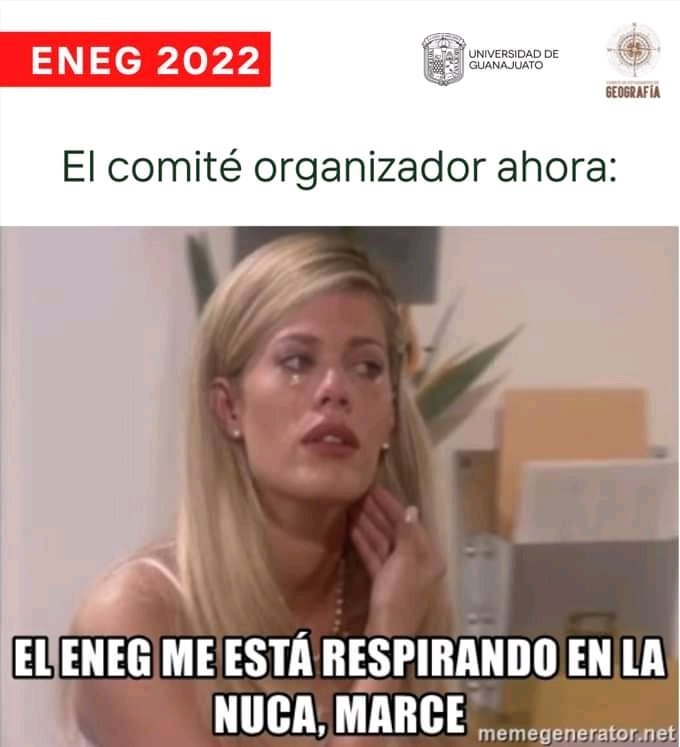 🥲  – Cada vez va faltando menos, ¡nos vemos pronto en Guanajuato! #ENEG2022 🐝🌎🐸