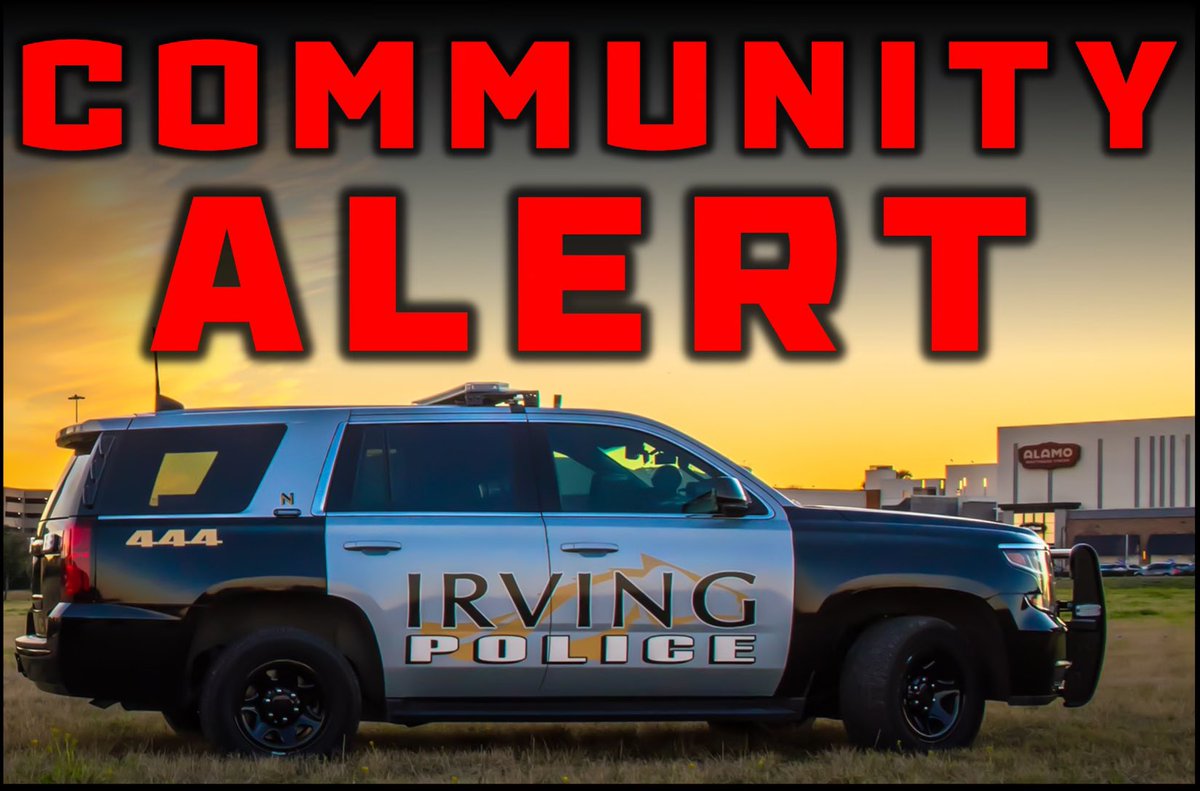 Irving Police Dept. on Twitter "We are currently working a shots fired
