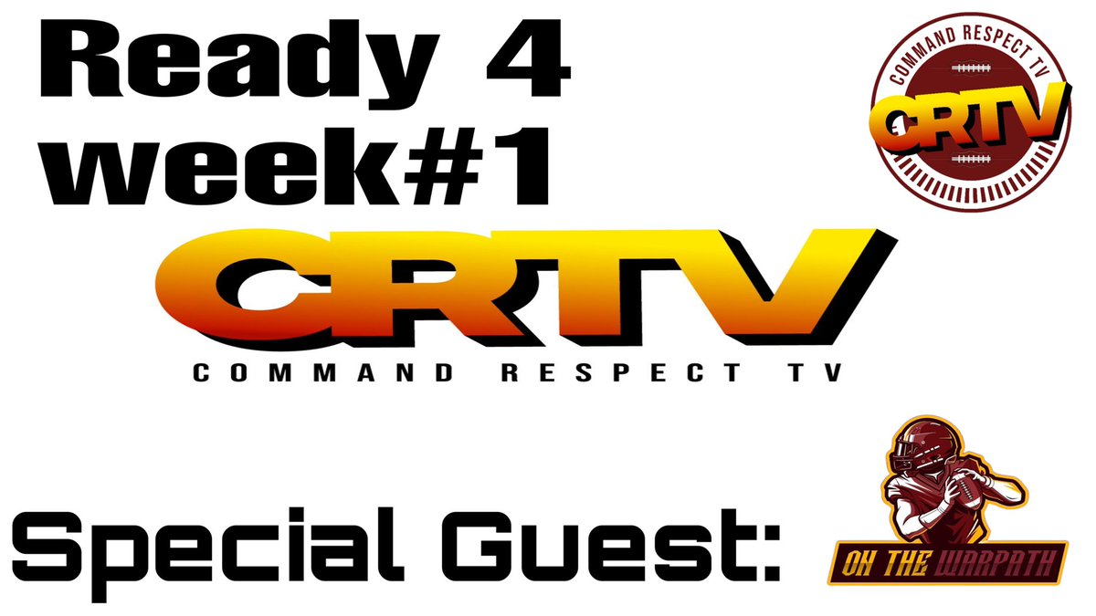 CRespectTV's tweet image. Tonight! Ladies and Gentlemen, Special guest @Sanchize405 joins the show. Talking everything Commanders and Jacksonville. Looking into Week 1’s matchup. *BirdMan Hand Rub* #HTTC #CommandRespect 8pm Via YouTube