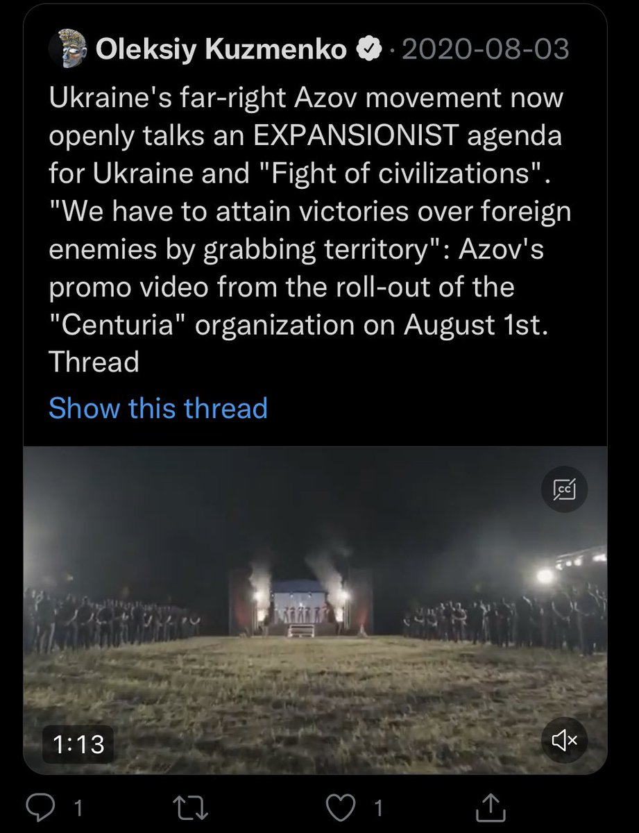 <a href="/BillMWBennett/">TODO</a> <a href="/SmallTownBigPic/">Protagonist syndrome</a> <a href="/BowesChay/">Chay Bowes</a> Is that what expansionist and grabbing territory means? 

Looks like people in Russia learned from the past invasions by your Nazi pals. 🤷‍♂️