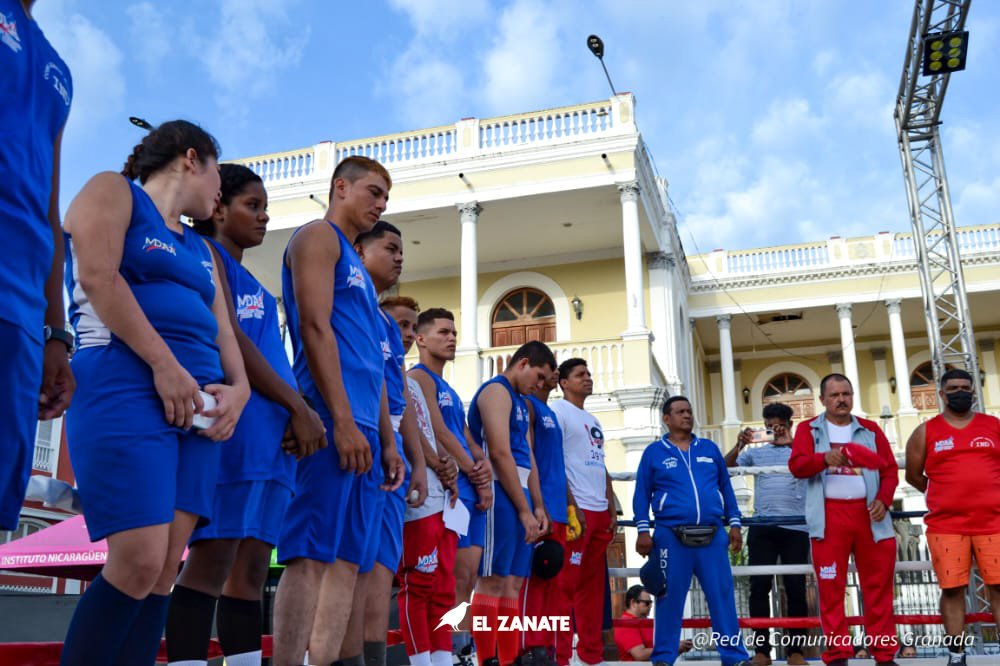 #Deportes|  IX Edición de la Copa Nacional 'Alexis Argüello'. 🏆

En este gran torneo de boxeo 🥊 se enfretaron los equipos de los Tiburones de #Granada contra Costa Caribe Sur.

#Nicaragua
 #4Septiembre