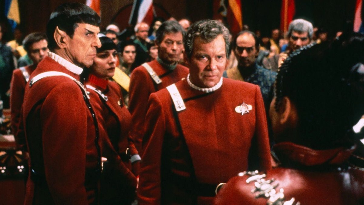 'Second star to the right and straight on till morning.' Rounding out Paramount's #4K remastered #StarTrek series in style is #TheUndiscoveredCountry; a fitting end to the Original Movies and a fabulous 4K upgrade. bit.ly/3BdGskt #4KUHD #4KUltraHD #4KBluray