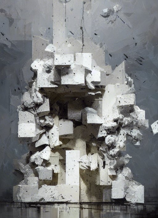 levikingvolant's tweet photo. Extrusion [] Destruction

#abstractart #abstractgeometric #surrealism #contemporaryart #neuralnetworks #aiart #generativeart https://t.co/NXY8Fl9LIW