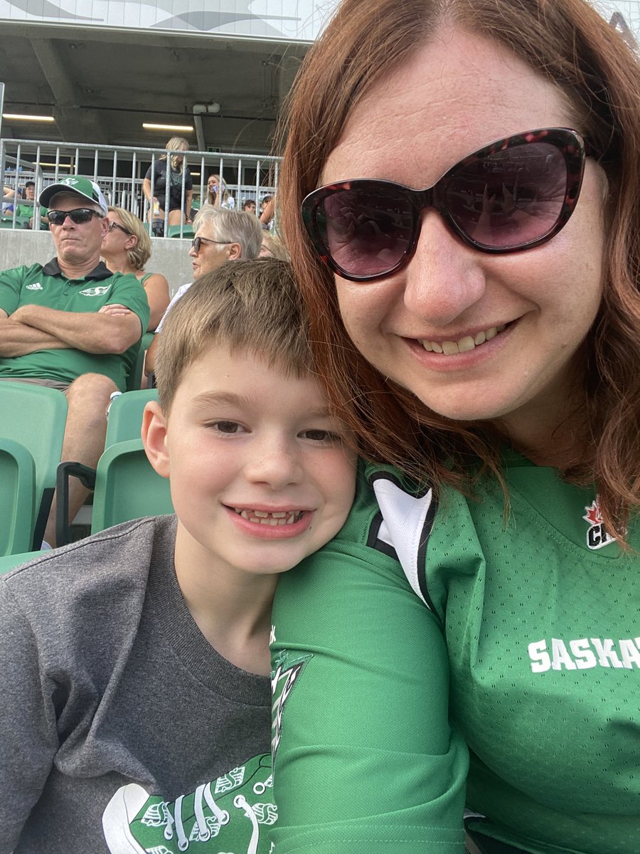 Finally at Mosaic Stadium!! #LDClassic #RidersLive