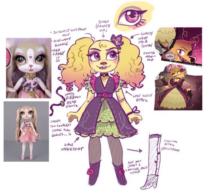 Thinking about messing around and trying out doll customizing… 
