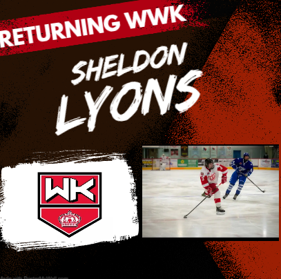🏒🏒WELCOME BACK🏒🏒
WWK would like to welcome back Sheldon Lyons to the team!