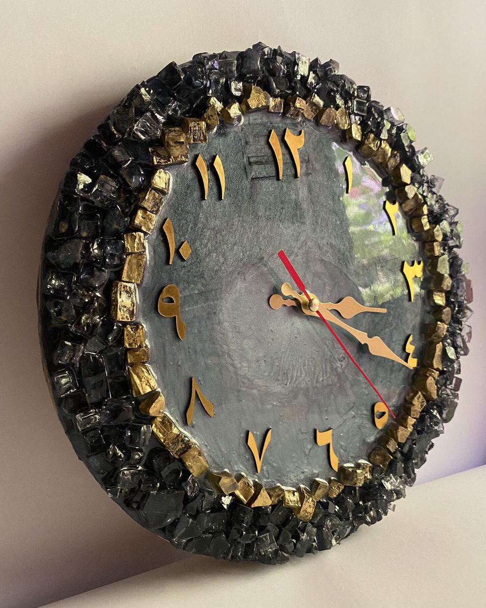 Galeristee's tweet photo. 30 cm handmade wall clock✨💙
.
.
.
#resin #resinart #epoxy #epoxyresin #epoxyart #customized #custommade #homedecor #handmade #handcrafted #handcraft #resincrafts #resinclock #resinclocks #artist #supportsmallbusiness #blowupmynotifications #viral https://t.co/ZbM5AOV1Mn
