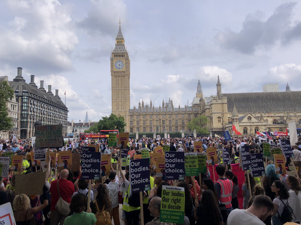 RhiannonOwenRN's tweet photo. Pro-choice, pro-abortion. 

Proud to be a steward for @Abortion_Rights UK.

Thank you for a powerful, intersectional counter-protest against "March For Life" to safeguard abortion access.

We will fight to ensure abortion remains safe, legal &amp; free for all

#MarchForChoice https://t.co/HRYzujRNwk