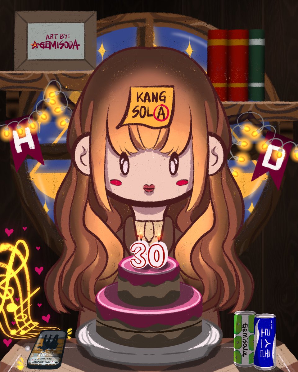 GEMISODA's tweet photo. #KANGSOLA:<⭐️fanart> happiest birthday to my comfort character who turns 30 today! 

—
#HAPPY_KANGSOL_DAY
#강단있는_강솔에이_생일축하해
#강단대신_강솔에이_응원해줄게 https://t.co/PowUkQ0cfe