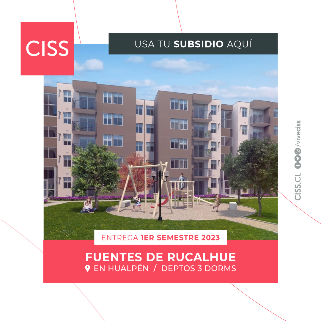 Asegura la compra de tu nuevo departamento con subsidio DS-19 con la confianza y respaldo que te brinda CISS. Son años de trayectoria entregando a las familias penquistas hogares cómodos y bien planificados en excelentes barrios.

minvu.gob.cl/beneficio/vivi…