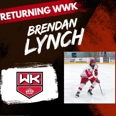 🏒🏒WELCOME BACK🏒🏒
WWK would like to welcome back Brendan Lynch to the team!