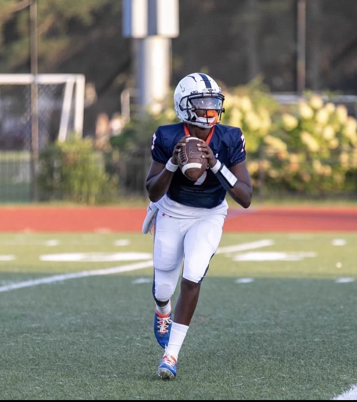 Good Night In Virginia Beach ✅ 2 Touchdown Passes…. ✅ 16/20 236 Yards ………… ✅ 1 Rushing Touchdown…… 32-28 1-0 ⁦<a href="/dhglover/">🏈Coach Glove🏈</a>⁩ ⁦@BappNAinEZBino⁩ ⁦<a href="/RCorySmith/">Cory Smith</a>⁩ ⁦@RivalsFriedman⁩ ⁦<a href="/VaPrepsRivals/">Virginia Preps</a>⁩ ⁦<a href="/RI5E_Sports/">RI5E Sports</a>⁩ ⁦<a href="/LoadedNIL/">Loaded™️</a>⁩