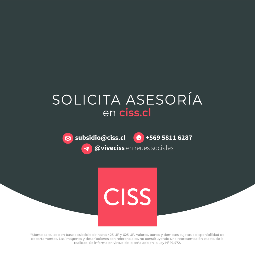 Ahorra en arriendo e invierte tu subsidio DS-19 en tu propio departamento. Cambia tu vida, contacta a un ejecutivo y reserva ahora en nuestro nuevo proyecto, Fuentes de Porvenir en Chiguayante.

Para más información sobre los subsidios DS-19 ingresa a:
minvu.gob.cl/beneficio/vivi…