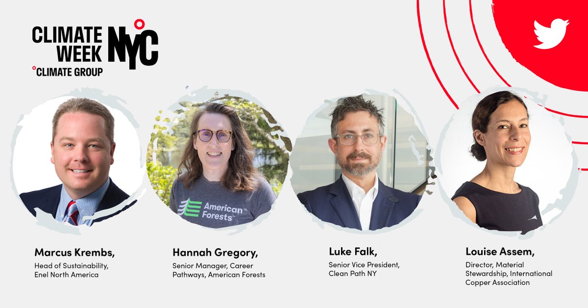 ClimateGroup's tweet photo. Join us Tuesday, September 6 at 6:00pm ET for a session on education, skills and green jobs. 

We'll be speaking with @Enel_NA, @AmericanForests  @CleanPathNY, and @thinkcopper. Make sure to join us then. https://t.co/pQA1Us8RpB