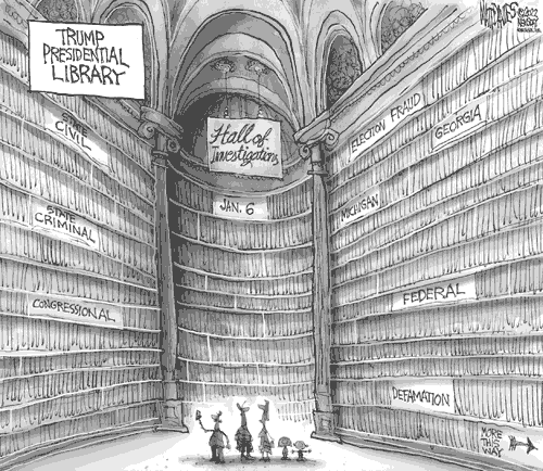 EandPCartoons's tweet image. Matt Davies, Newsday @MatttDavies #TrumpLibrary