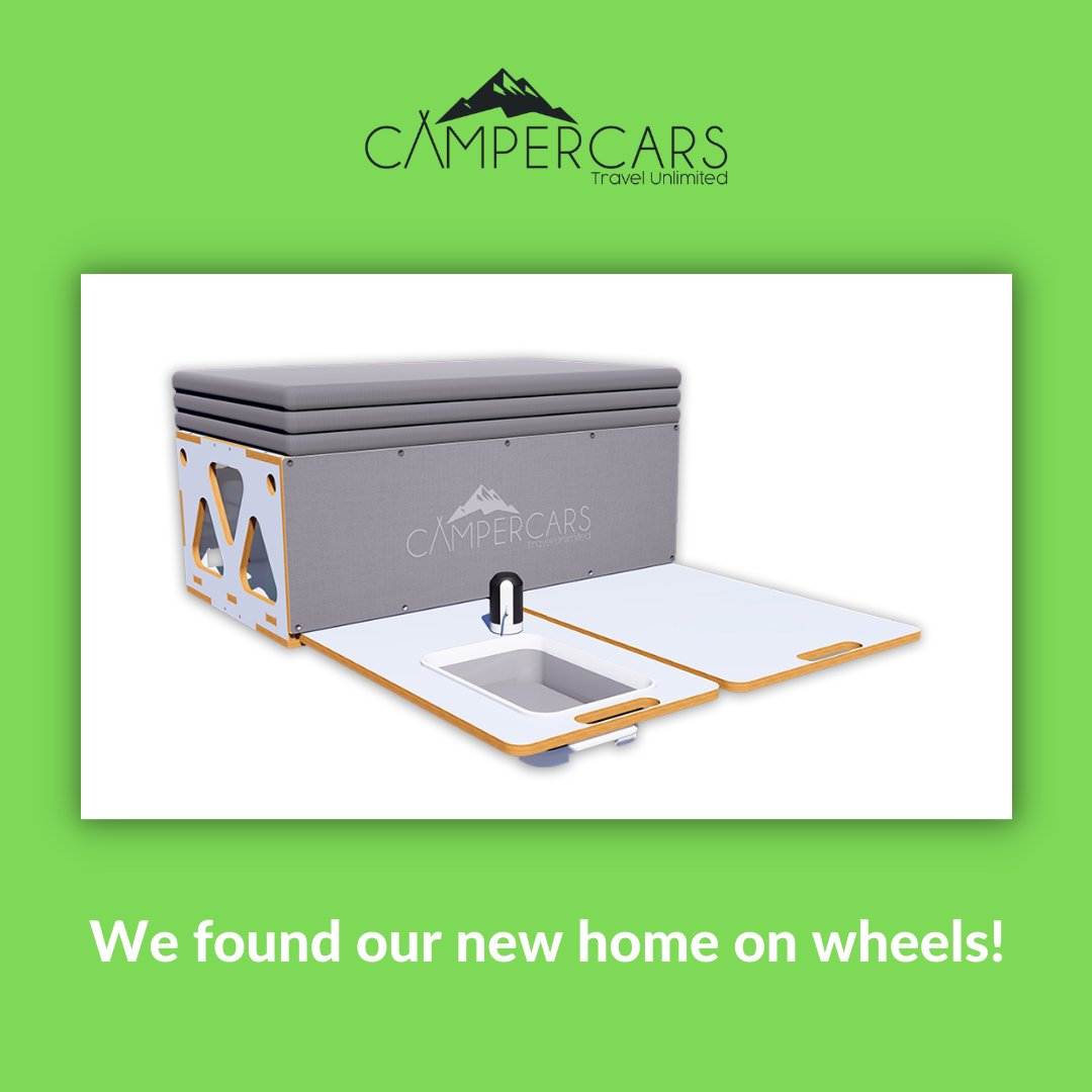 CamperCars's tweet photo. We found our new home on wheels!

Are you interested in the CampBoxx or CampCook 
Follow our adventure @ https://t.co/prs6AKn3bX
#carcamping #campercars #campervan #adventurevan #camping # https://t.co/SDAl3swcvk