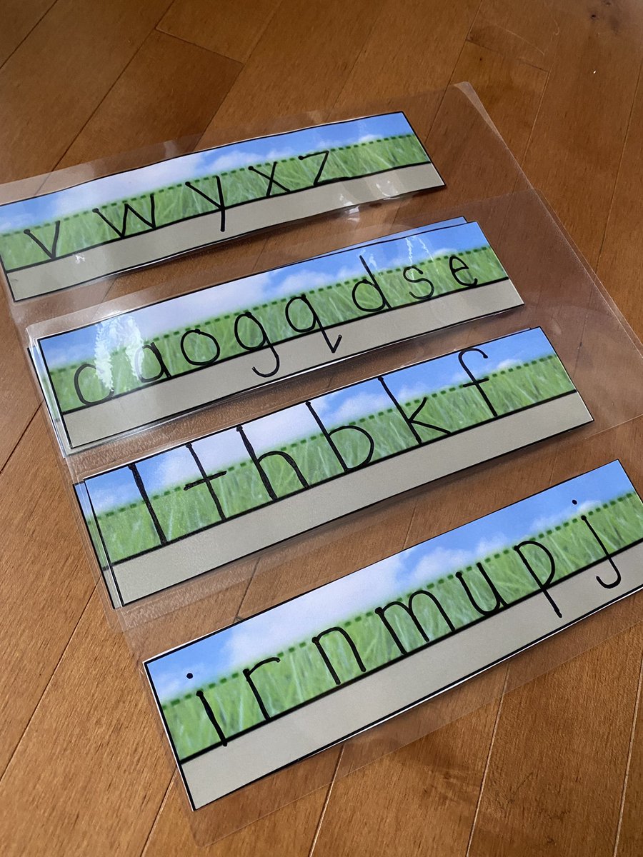Sky, Grass, Ground laminated samples to have out in the classroom for independent practice. Based on the <a href="/IDA_Ontario/">IDA Ontario</a> Spelling course examples. 😊