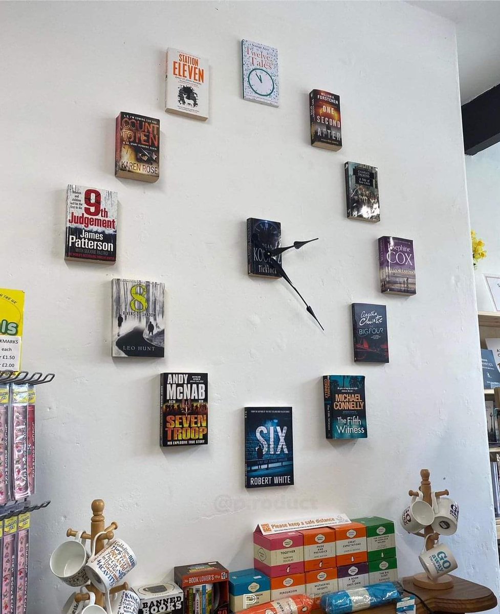 EmilyDesigner's tweet photo. #inspiration #bookclock #WritingCommunity #creativeclock #graphicdesign https://t.co/HLP3ZafdD6