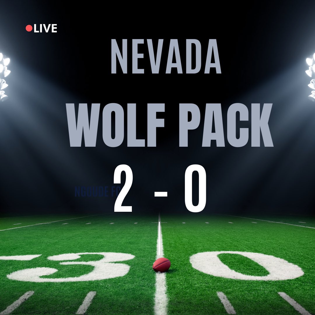WTG Pack 2 -0 

<a href="/NevadaWolfPack/">Nevada Wolf Pack 🐺</a> <a href="/NevadaFootball/">Nevada Football</a> #NevadaFootball #football <a href="/unevadareno/">University of Nevada, Reno</a> <a href="/NevadaRecruits/">Nevada FB Recruiting</a> <a href="/NevadaFBAlumni/">Nevada Football Alum</a> <a href="/NVPackFam/">NEVADA PACK FAM</a> <a href="/Nevada_FB_EQ/">Nevada Football Equipment</a>