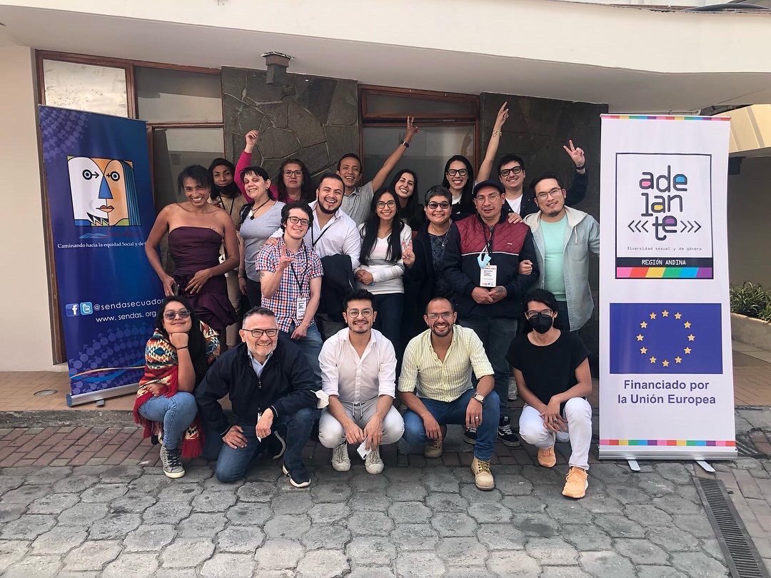 valientesec's tweet photo. Desde el proyecto ‘@AdelanteDivSex 2’, nuestra organización participó en una jornada sobre incidencia nacional con impacto en la comunidad andina. 

¡Como sociedad civil promovemos acciones afirmativas para fortalecer los DDHH!
@SendasEcuador https://t.co/lVHxeKzRud