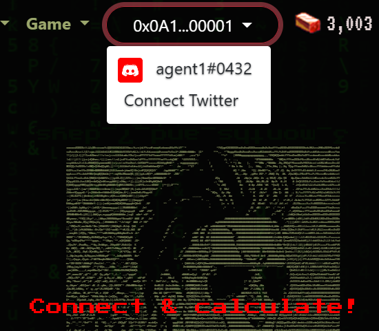 Agent1XYZ's tweet photo. Give it time. ⏰
Connect. 🕵️‍♀️
Time to Calculate. 📟

We are nearing reveal, and everything affects them.

#AgentsUnite #sellout #reveal https://t.co/yNF94ZBvVP