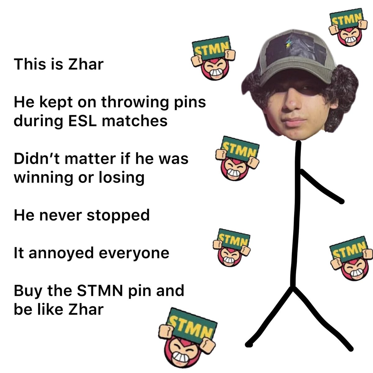 Get your pins!

bit.ly/STMNPIN