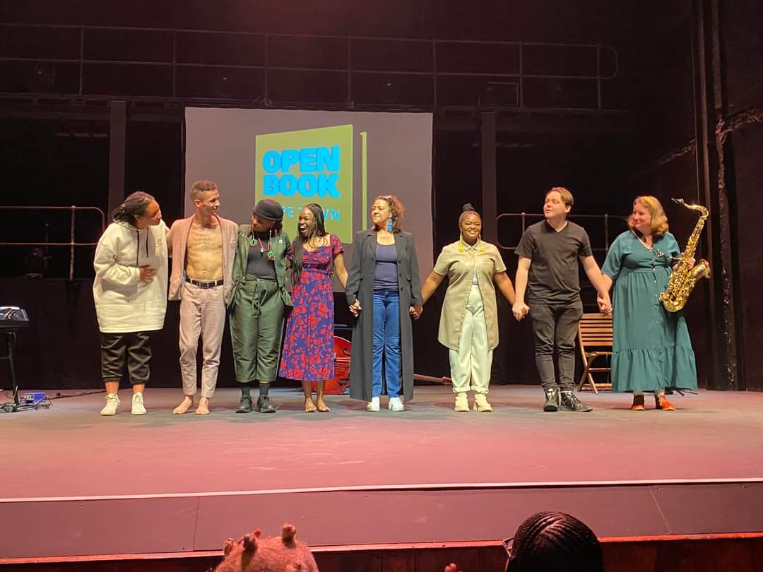 dthorne_'s tweet photo. …and they bowed. Bodies under siege - Cape Town was the gift that keeps giving. 

Thank you to everyone who came attended and brought willing hearts. 

@OpenBookFest @HearMyVoiceSA
@_RightToSpeak @goethejoburg #OBF2022 https://t.co/3EIbdQOmHd