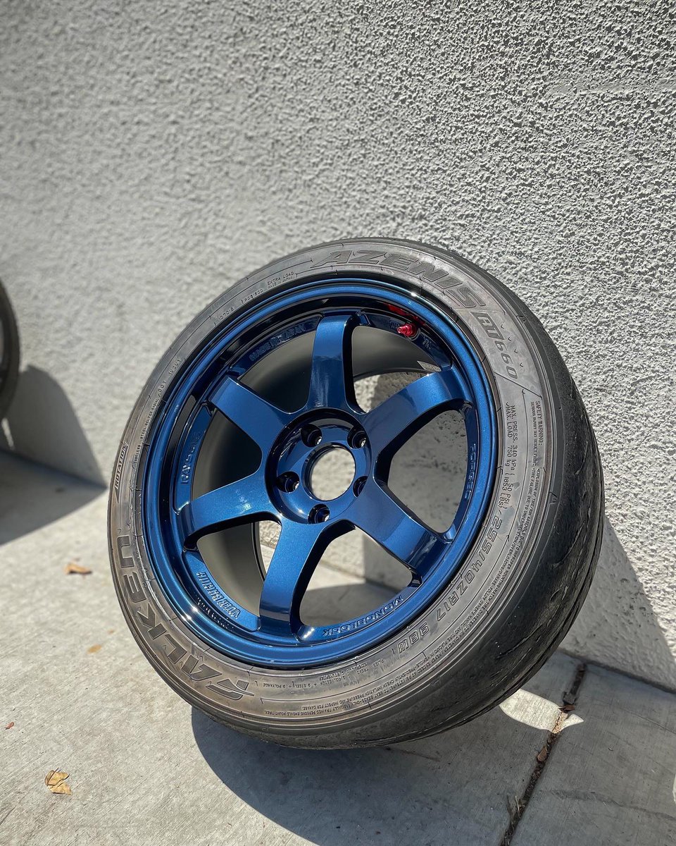 thebaumevo's tweet photo. Mag Blue TE37SL for the Evo 🔥 https://t.co/emg2kpuIhb