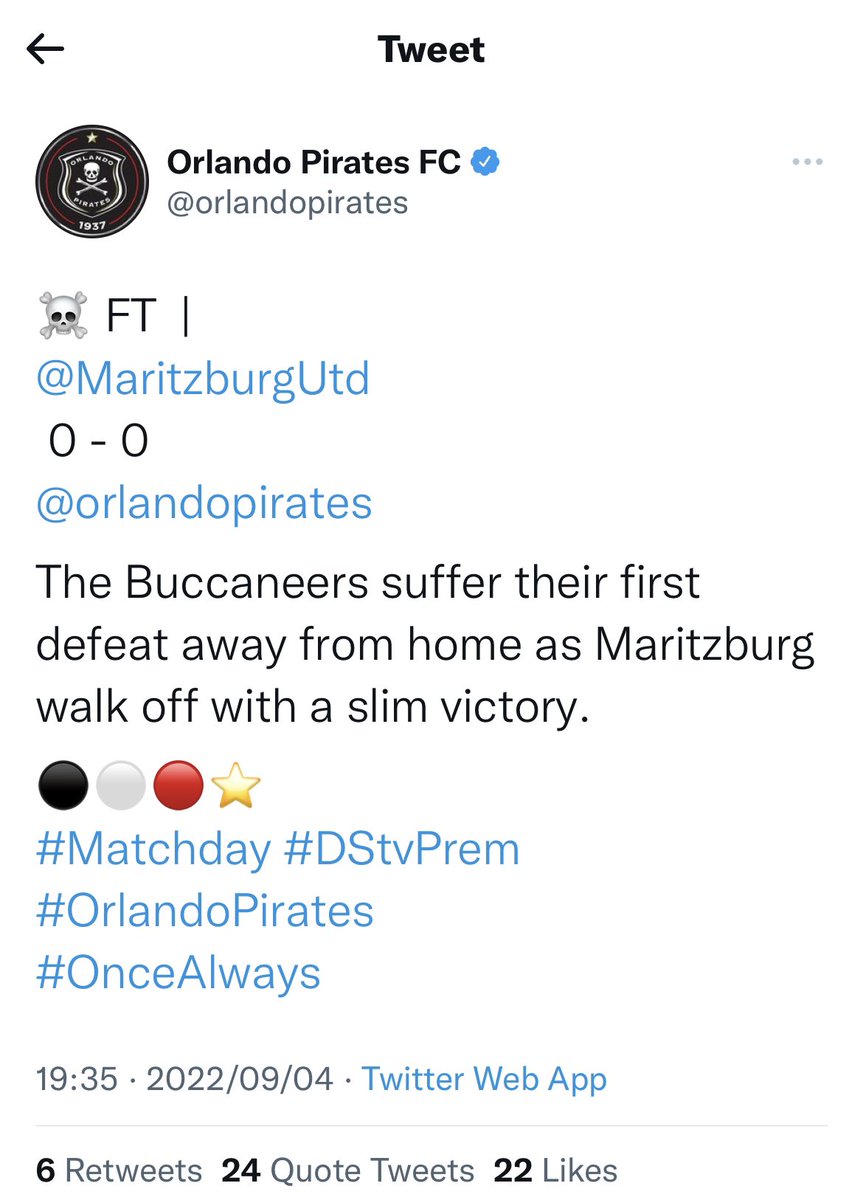 You see what a hiding does to the Admin? #OnceAlways #dstvprem #psl