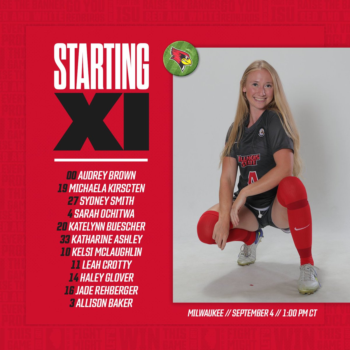 Redbird_Soccer's tweet photo. our XI on senior day. https://t.co/RGToh14uD3