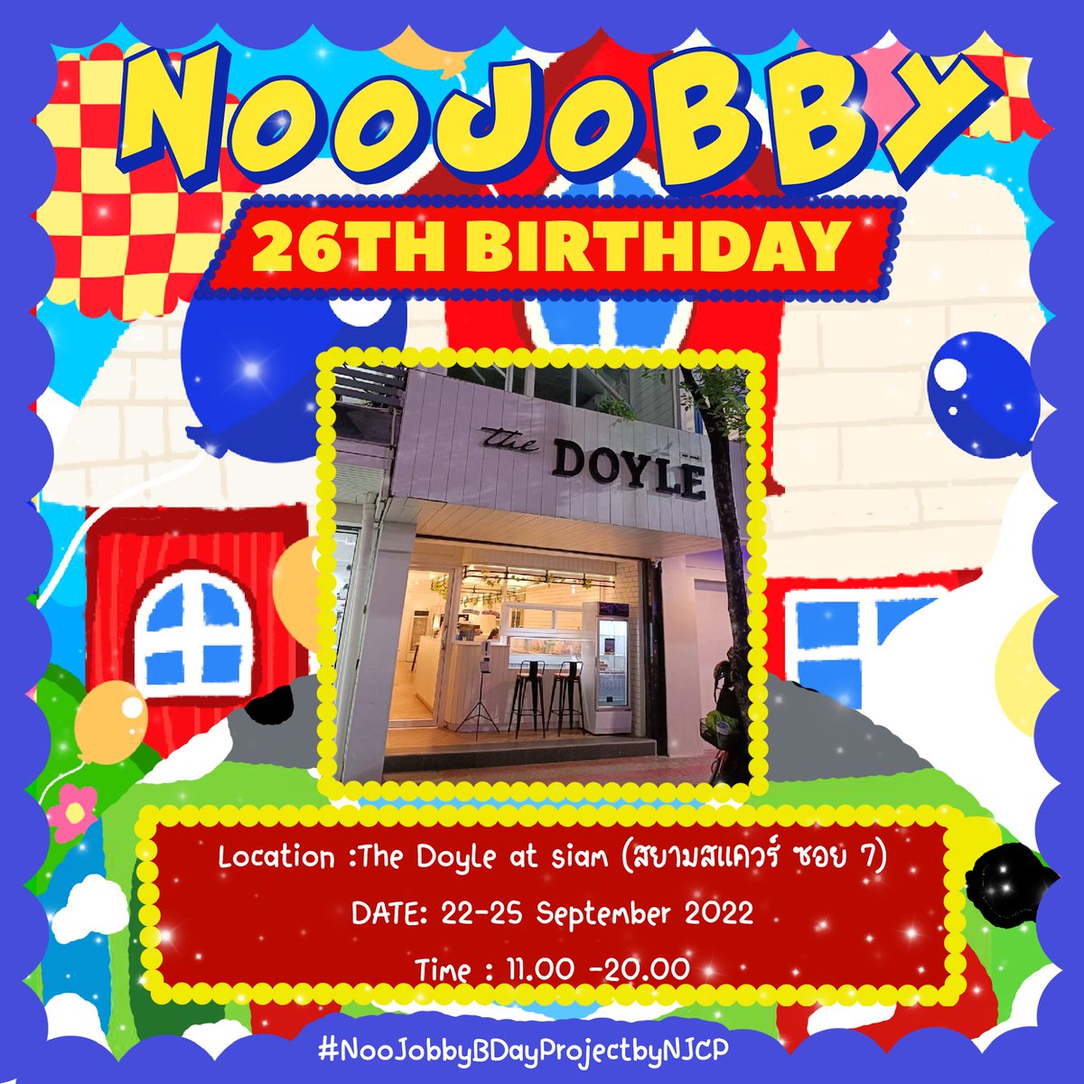 xyznoqe's tweet photo. 💕Official Announcement💕

รายละเอียด Happy Job Yosatorn Birthday Project และ Giveaway Set อย่างเป็นทางการ

🔻สำหรับคนที่ประสงค์จะเข้าร่วมงาน สามารถลงชื่อเพื่อสำรองที่นั่งได้ตาม link ด้านล่างค่ะ🔻

https://t.co/RK8A44UKBY

#NooJobby #NooJobbyBDayProjectbyNJCP https://t.co/McadfzsyD1